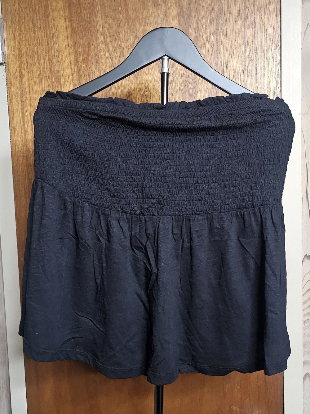 torrid Black Smocked Tube Top